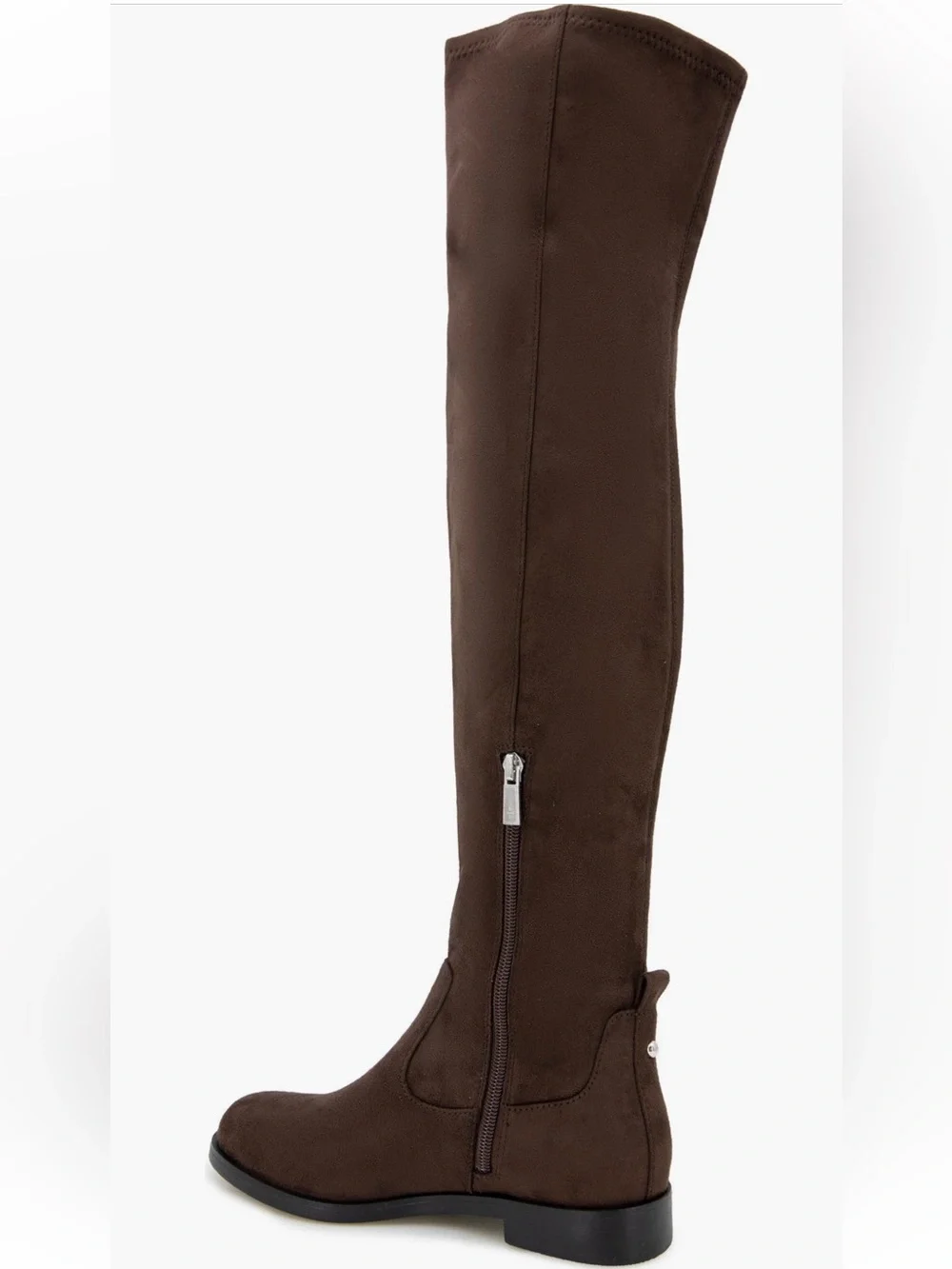 Kenneth Cole chocolate Brown Over-the-Knee Suede Boots size 8 medium